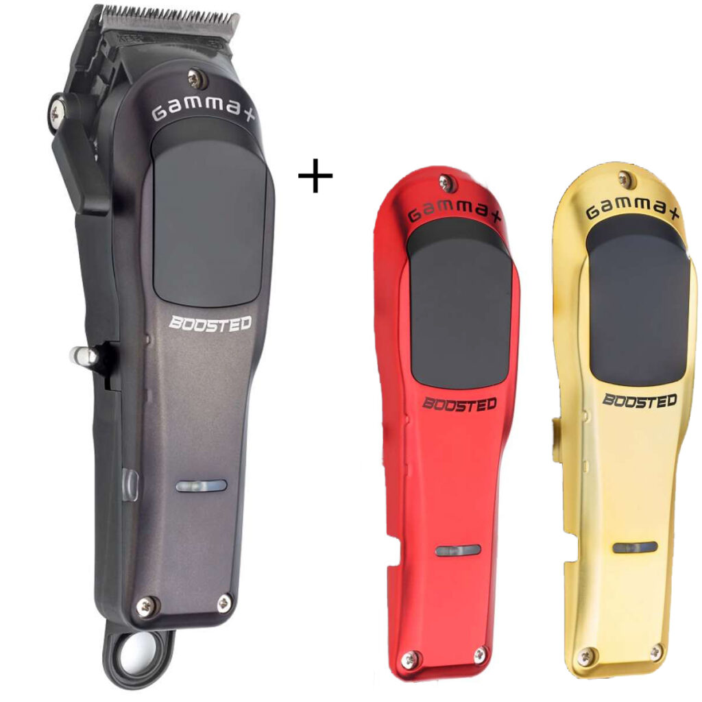 Cortapelos profesional GAMMA Boosted con motor SUPER TORQUE